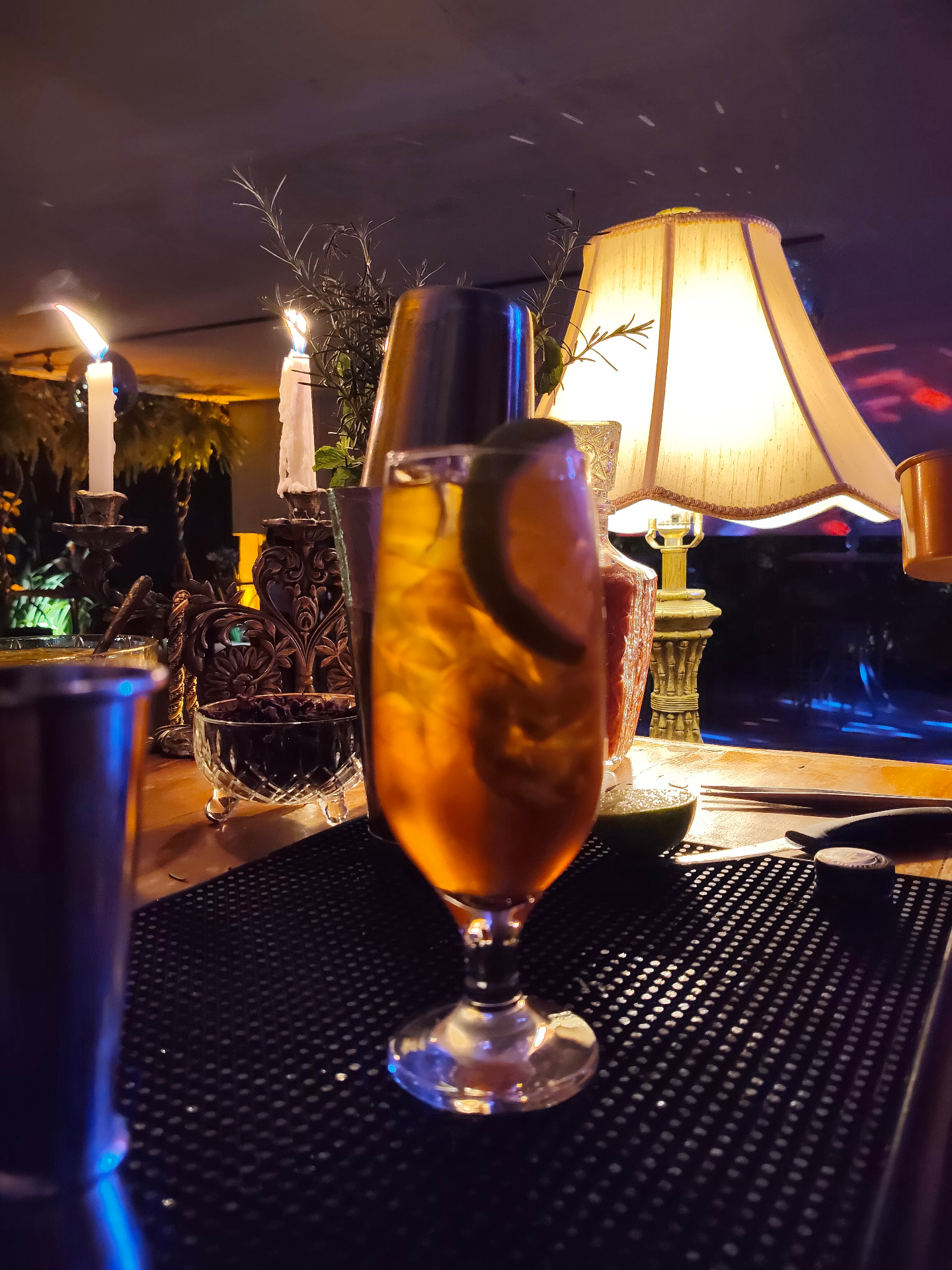 Bar de drinks da Yuri Carvalho Coquetelaria em evento em BH, foto 2